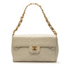 Chanel CC Diamond Quilted Caviar Shoulder Bag Secondhand