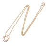 Cartier 18K Rose Gold Love Interlocking Necklace Secondhand