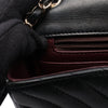 Chanel Mini Square Classic Chevron Lambskin Single Flap Secondhand