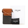 Celine Triomphe Coated Canvas Phone Pouch Flap Crossbody Secondhand
