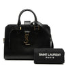 Saint Laurent Baby Leather Monogram Cabas Satchel Secondhand