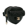 Chanel Lambskin CC In Love Heart Zipped Arm Coin Purse Secondhand