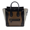 Celine Mini Tricolor Calfskin Luggage Tote Secondhand
