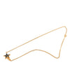 Chanel Gold Plated Enamel Coco Star Pendant Necklace Secondhand