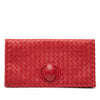 Bottega Veneta Nappa Intrecciato Turn Lock Clutch Secondhand