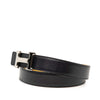 Secondhand Hermès Box Calf and Courchevel Constance H Reversible Belt