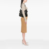 Saint Laurent Small Ruffled Leather Saint Tropez Hobo Secondhand