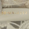 Secondhand Dior Small D-Lace Embroidery Book Tote