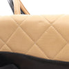 Chanel CC Quilted Lambskin Bicolor Flap Secondhand