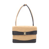 Chanel CC Quilted Lambskin Bicolor Flap Secondhand
