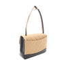 Chanel CC Quilted Lambskin Bicolor Flap Secondhand