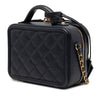 Chanel Small Caviar CC Filigree Vanity Case Secondhand