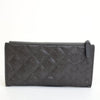 Chanel Quilted Lambskin Camellia Zip Pouch Secondhand