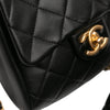 Chanel CC Quilted Lambskin Side Packs Crossbody Secondhand