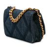 Chanel Denim 19 Flap Wallet On Chain Secondhand