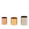 Louis Vuitton Brass Nanogram Ring Set Secondhand