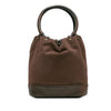 Gucci Canvas Ring Top Handle Bag Secondhand