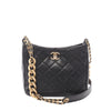 Chanel CC Quilted Lambskin Hobo Secondhand