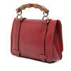 Gucci Leather Bamboo Convertible Top Handle Bag Secondhand