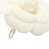 Chanel Canvas Camellia Brooch Secondhand