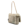 Secondhand Saint Laurent Medium Shearling Monogram Kate Reversible Shoulder Bag