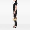 Gucci Small Calfskin Bee Star Web Sylvie Satchel Secondhand