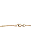 Chanel CC Gold Plated Strass Heart Lock And Key Pendant Necklace Secondhand