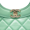 Chanel Small Quilted Shiny Lambskin 31 Shopping Bag Secondhand