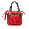 LOEWE Mini Anagram Suede Handbag Secondhand