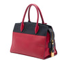Prada Saffiano And City Calf Esplanade Satchel Secondhand