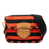 Prada Canvas Canapa Righe Striped Messenger Bag Secondhand