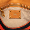 Prada Canvas Canapa Righe Striped Messenger Bag Secondhand