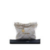 Chanel Small Quilted Shiny Calfskin Chain 22 Handbag Secondhand