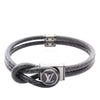Louis Vuitton Monogram Eclipse and Taiga Loop It Bracelet Secondhand