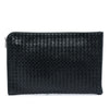 Secondhand Bottega Veneta Nappa Intrecciato Portfolio Flap Clutch