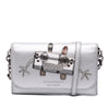 Burberry Metallic Leather Creature Wallet On Chain Secondhand