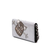 Burberry Metallic Leather Creature Wallet On Chain Secondhand