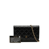 Chanel CC Quilted Caviar Wallet on Chain Secondhand