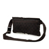 Secondhand Gucci GG Canvas Double Pocket Belt Bag