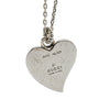 Gucci Sterling Silver and Enamel San Valentino Heart Bracelet Secondhand