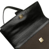 Gucci Canvas and Leather Square G Flap Shoulder Bag Secondhand