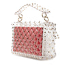 Valentino Medium PVC Rockstud Spike Satchel Secondhand