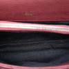 Saint Laurent Medium Chevron Sheepskin Monogram College Satchel Secondhand