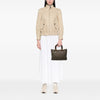 Fendi Small Zucca Canvas Twins Tote Secondhand