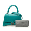 Balenciaga Small Shiny Box Calfskin Hourglass Top Handle Bag Secondhand