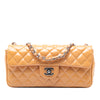Chanel Classic Patent East West Single Flap Secondhand