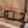 Burberry Large House Check Canvas Aurelia Satchel Secondhand
