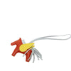 Hermès Milo Lambskin and Swift Grigri Rodeo Pegase Bag Charm PM Secondhand