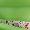 Fendi Nappa Logo Embossed Long Wallet On Chain Secondhand