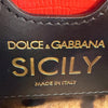 Dolce & Gabbana Small Iguana Embossed Calfskin Miss Sicily Satchel Secondhand